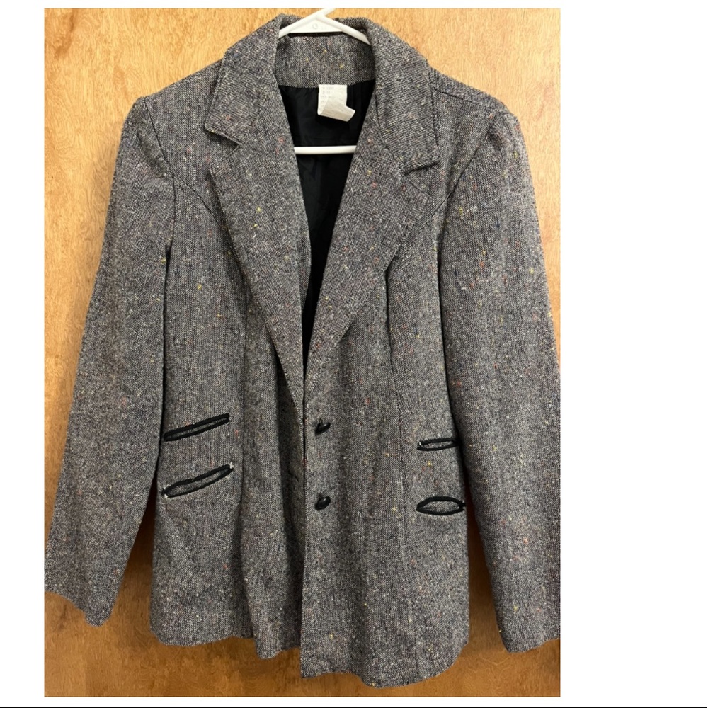 Vintage Textured Blazer